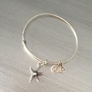 Alex and Ani Starfish Bangle